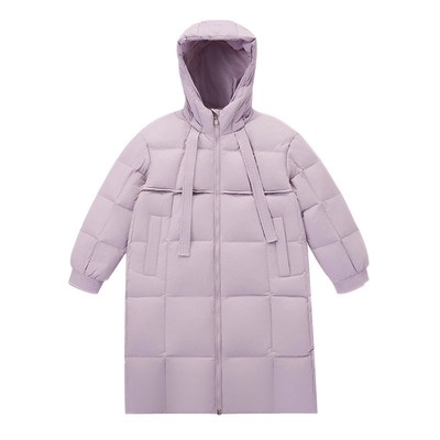 女童羽绒服中长款2025新款