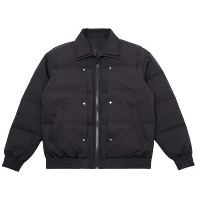 冬季修身羽绒服男装痞帅流行