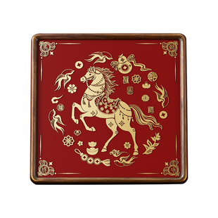 2026年马到成功马年吉祥物高级感摆件入户玄关客厅乔迁礼物装饰品