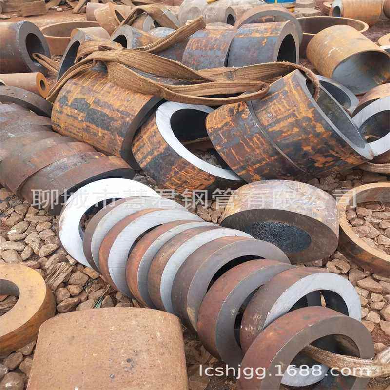 碳钢管20#无缝钢管空心圆铁管空心圆棒无缝铁管零切外径6-377mm