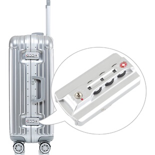 TSA13066B海关密码锁铝框旅行拉杆箱行李箱密码锁配件密码箱扣锁