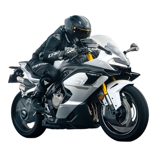 适用于春风CFMOTO 750SR-S碳纤维改装摩托配件档泥板定风翼导流罩