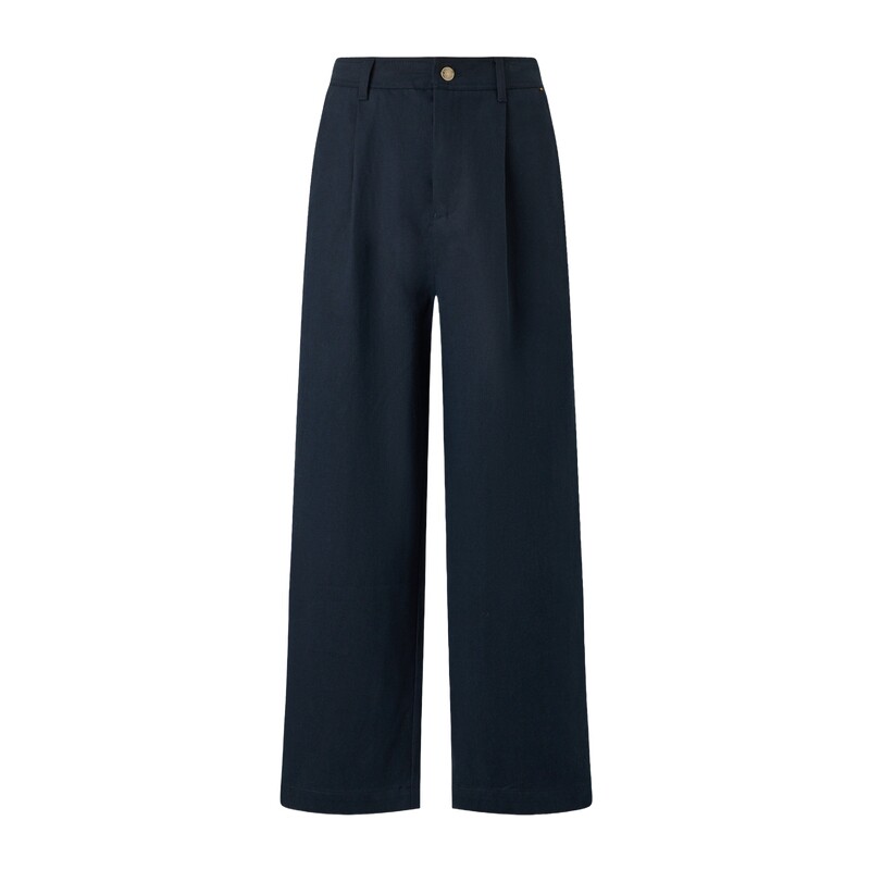 【夏季新品】GOLDEN BEAR/金熊女士2026莱赛尔棉感阔腿直筒休闲裤