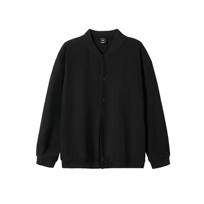 韦恩泽维尔棒球领春秋宽松夹克
