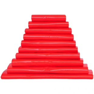 厂家直销红色垃圾袋家用加厚手提式背心卫生间厨房塑料袋子批发价