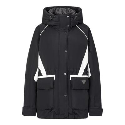 保暖鹅绒冬季羽绒服女可拆卸内胆