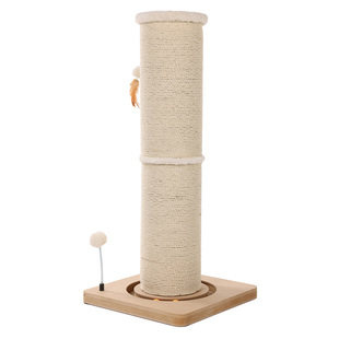 剑麻猫抓板耐磨不掉屑立式猫抓柱猫玩具一体猫咪蹭痒器爪板猫爬架