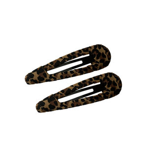 2只装！豹纹BB夹~y2k千禧辣妹2025新款爆款侧边夹刘海夹发饰头饰