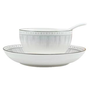 餐具套装一人用一人食精致一套碗碟单人高级感碗盘2人用情侣碗具