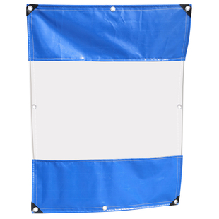 加厚雨棚围布大排档防晒遮阳蓬透明围挡户外夜市小摊防水挡风门帘