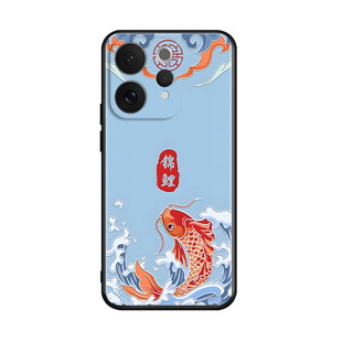 秋昊适用于vivos50平安顺心v2528a好寓意6.59寸文字手机壳viwoS50精美彩绘s50吸睛保护套。贴膜V2528A软防摔