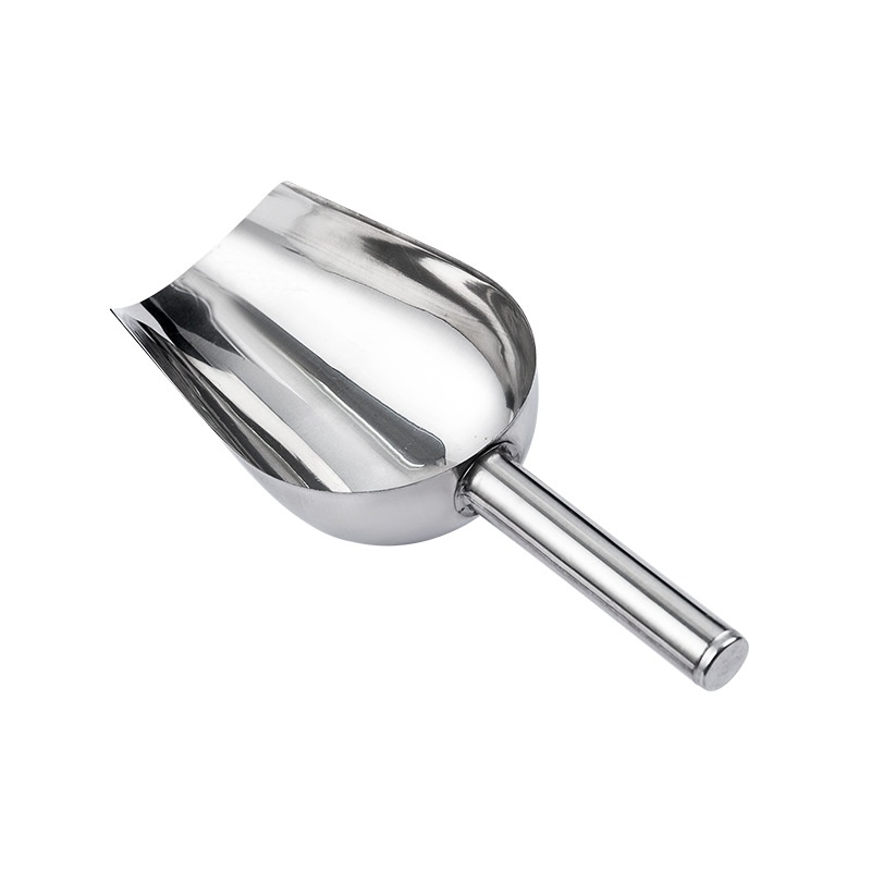 批发冰铲不锈钢厨房米铲子小号烘焙面大号饲料茶叶干果多用面粉铲