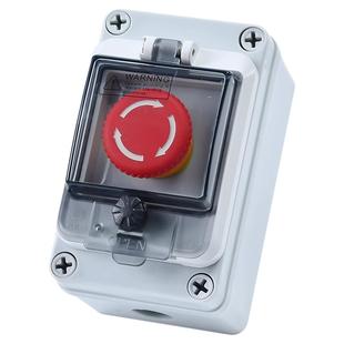 户外防水按钮控制盒开关盒急停启动停止盒箱急停控制盒自复接线盒