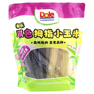 Dole都乐西双版纳拇指玉米1袋469g双色糯玉米棒非转基因真空包装