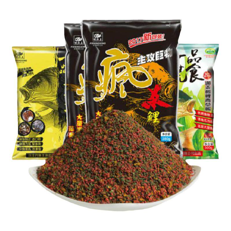 钓鱼王鲤鱼套餐黑坑配方野钓腥香五腥螺鲤鲫鲤鱼饵料一品无双荒食