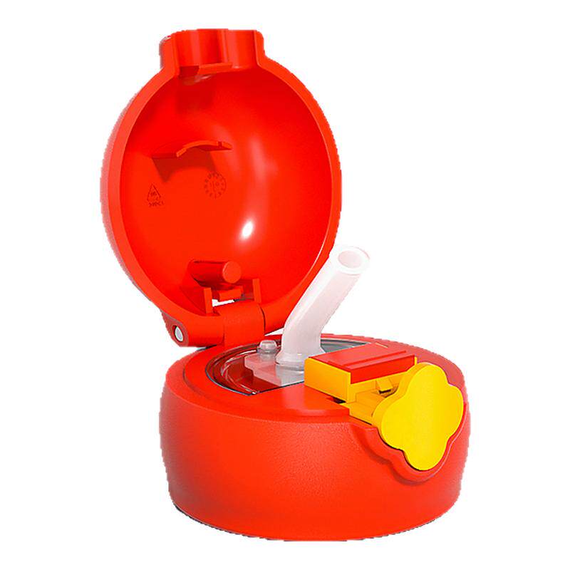 杯具熊四叶草口袋儿童保温杯原装正品配件吸管盖直饮盖茶杯盖杯套