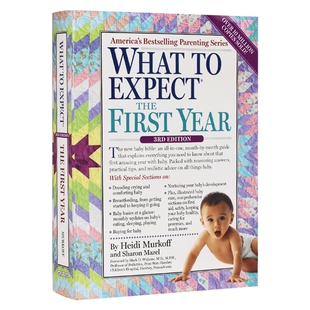 英文原版What to Expect the First Year 海蒂育儿大百科 0-1岁  英文版进口原版英语书籍