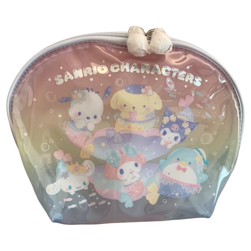 sanrio美人鱼系列防水化妆包笔袋