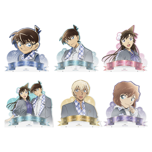 广博名侦探柯南M28吧唧盲盒徽章套装限量超大亚克力立牌 雪落金辉