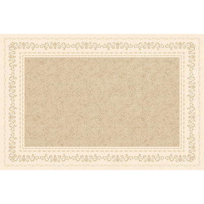 法式奶油风中古免洗可擦地毯