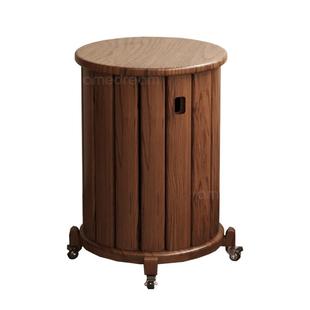 三梦实木叠叠乐凳子家用可叠放餐桌板凳组合凳收纳折叠凳堆叠圆凳