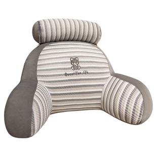 床头软包靠枕老人靠垫护腰护颈半躺靠背垫沙发床上靠背腰靠可拆洗