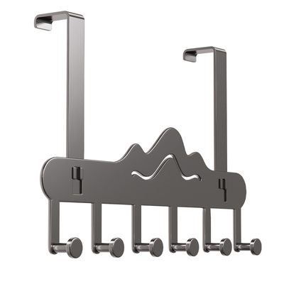 门后免打孔挂衣钩门背式挂衣架