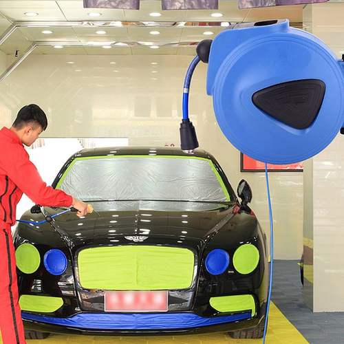 海耐20M自动伸缩气管自动鼓器绕线卷管自动卷器伸缩器