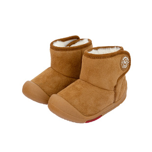 kidsing可迪星宝宝雪地靴冬季新款男女童小童儿童防滑软底棉鞋靴