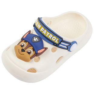 汪汪队儿童拖鞋外穿夏季男宝23岁防滑小孩宝宝凉鞋幼儿洞洞鞋男童