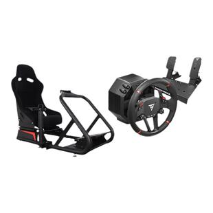 图马思特T598P直驱方向盘PS5/4游戏赛车模拟器ART桶型座椅支架 汽车驾驶舱座舱全套设备gt7地平线5图马斯特