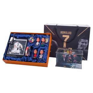 C罗周边足球生日礼物送男生梅西内马尔公仔人玩偶纪念品手办摆件