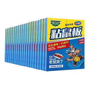 老鼠贴强力粘鼠板加大加厚强力胶水沾抓灭鼠家用捕鼠神器2025新款