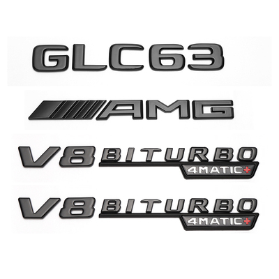 适用奔驰GLC300L车尾标GLC63AMG