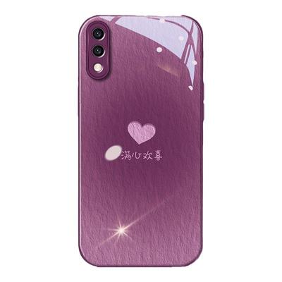 适用于vivoY97手机壳vivoY93新款简约Y78满心欢喜Y77创意彩绘Y76防刮sY73s女款Y70s气质高级感Y55s玻璃壳Y53s