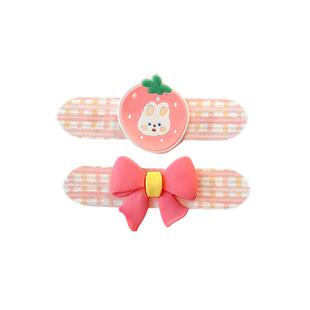 儿童刘海贴发夹女童宝宝碎发整理神器女孩头发贴魔术贴不伤发头饰