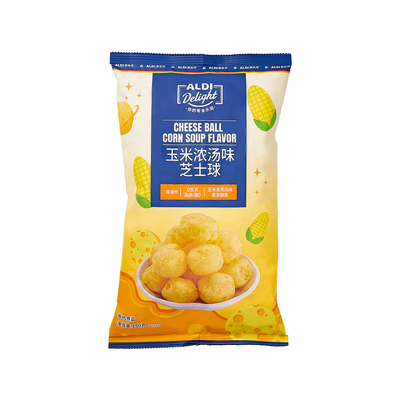 上海奥乐齐ALDI Delight 玉米浓汤味芝士球150g休闲零食超市代购