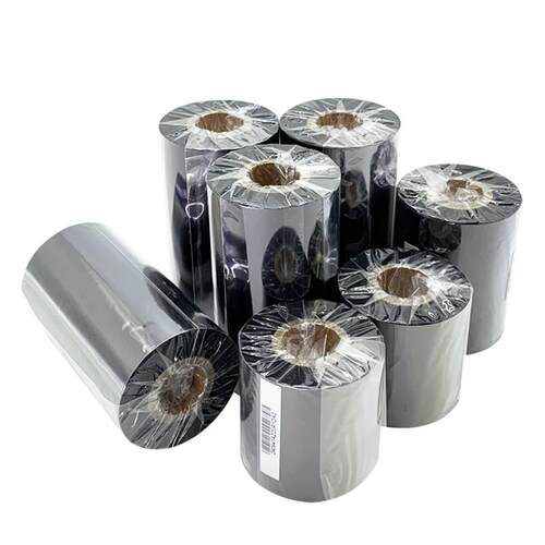 混合基全树脂蜡基碳带卷110×300m60 70 80 90 100标签打印机碳带标签纸色带不干胶标签机墨带PP树脂增强色带