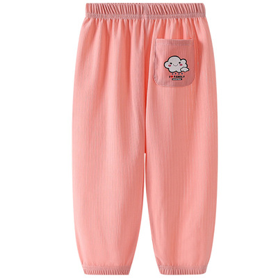 儿童防蚊裤夏季薄款冰丝男孩女孩