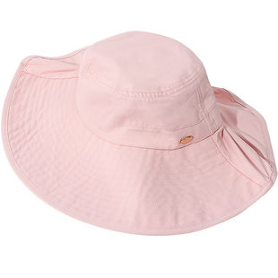 minsio名创优品ohsunny联名触光时尚护颈鱼尾防晒帽女夏季大帽檐