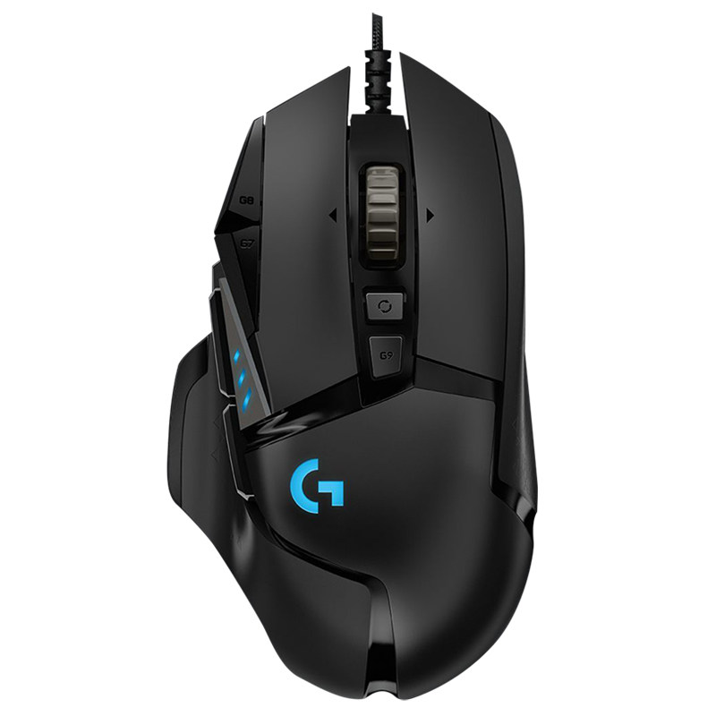 罗技G502hero主宰者有线游戏鼠标机械电竞专用吃鸡CF/LOLG402拆包
