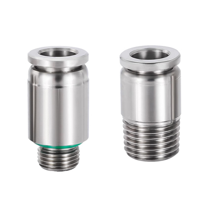 304不锈钢直通快插接头