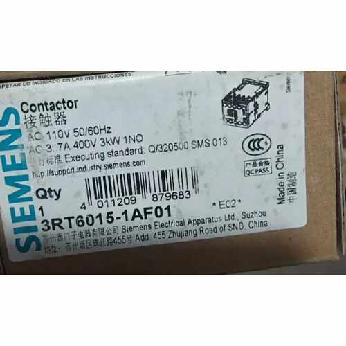 询价-3RT6015-1AF01 接触器