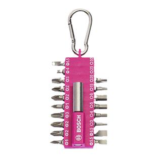 博世电动螺丝批头便携21件螺丝批头套装彩虹魔扣十字内六角电钻批