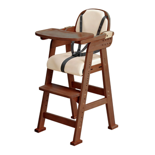 gen成长椅儿童餐椅宝宝吃饭座椅升降调节实木餐桌椅高脚椅子凳子