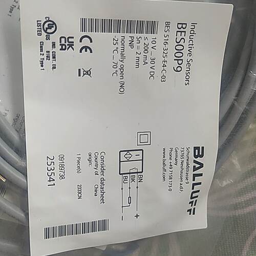 议价BES005W   BES00P9巴鲁夫接近开关原装正品现货巴鲁夫传感器