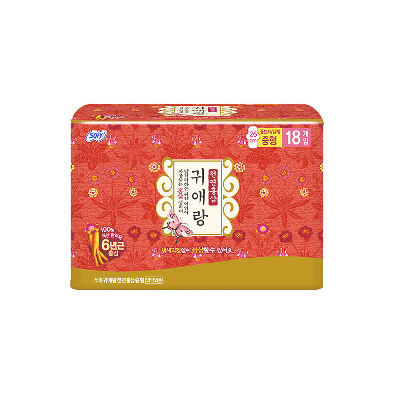 贵艾朗韩国进口卫生巾