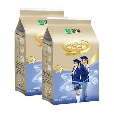 蒙牛儿童学生成长高钙奶粉