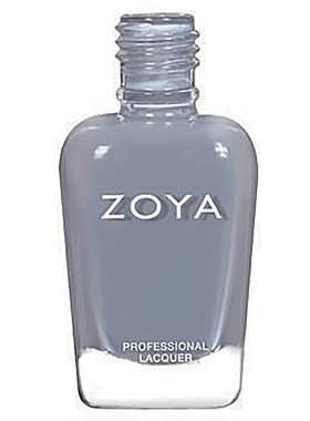 水泥灰指甲油zoya水泥灰蓝色