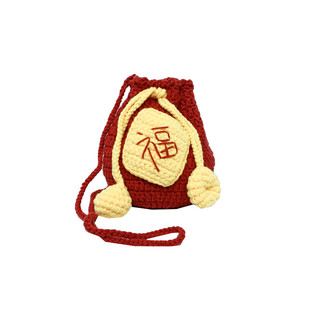 新年过年儿童包包压岁钱小挎包女童福袋宝宝零钱包男孩拜年斜挎包